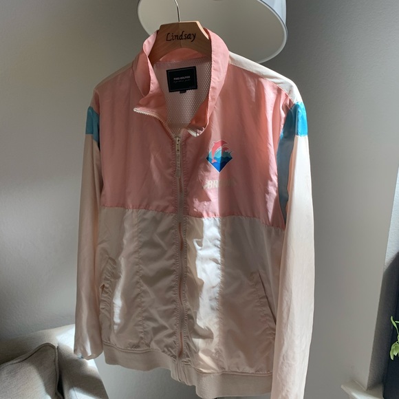 pink dolphin coat